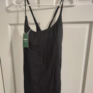 **BUY ANY 2 ITEMS, GET ANY 1 ITEM FREE** HALARA Black Backless Active Dress